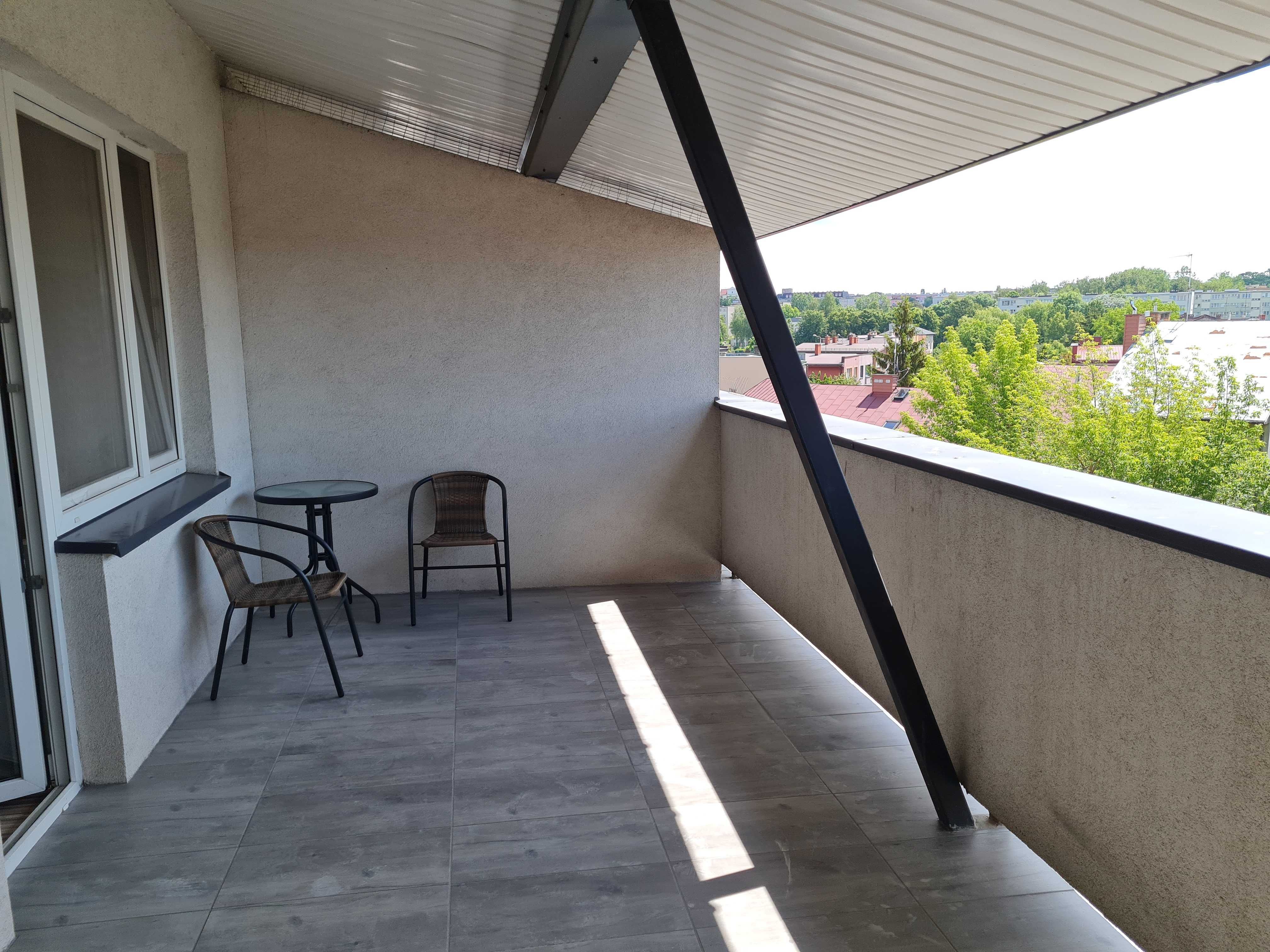 Mieszkanie 2 pokoje z wielkim balkonem, Wojska Polskiego nad Biedronką