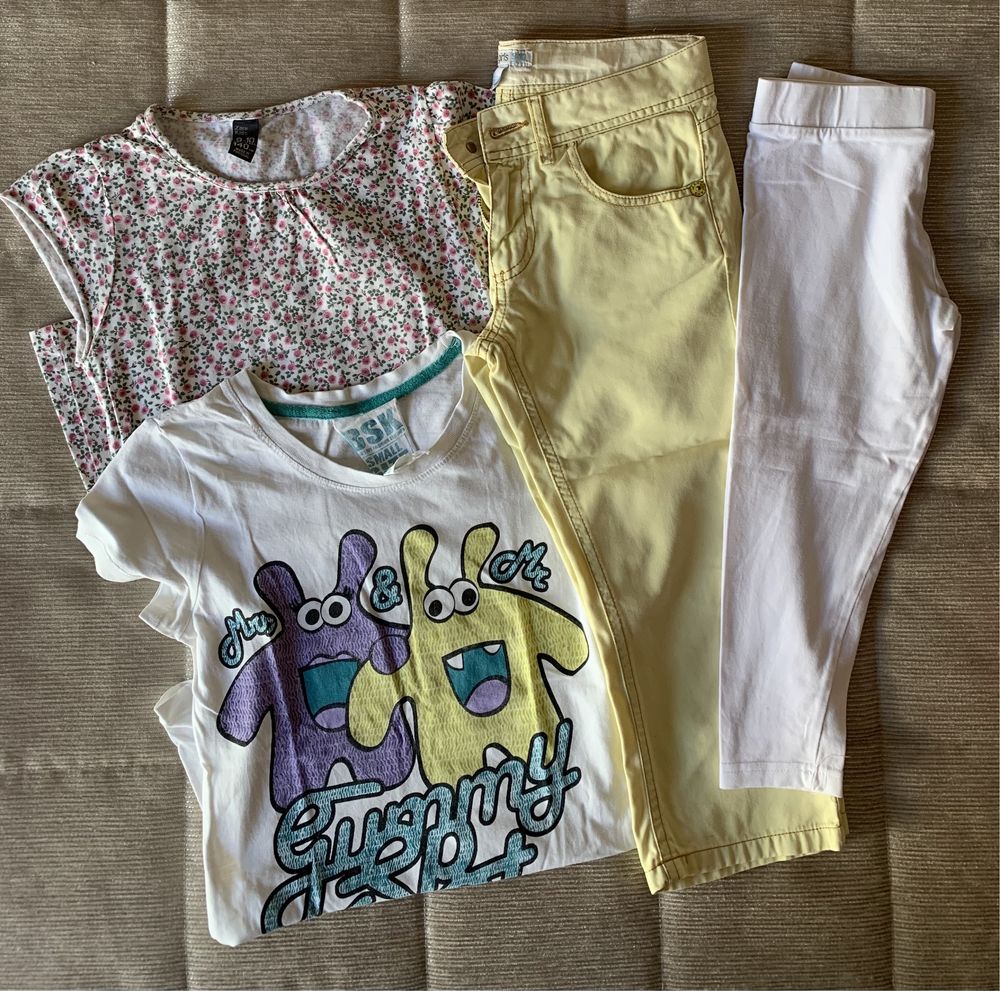 Lote de roupa menina 9-10 anos