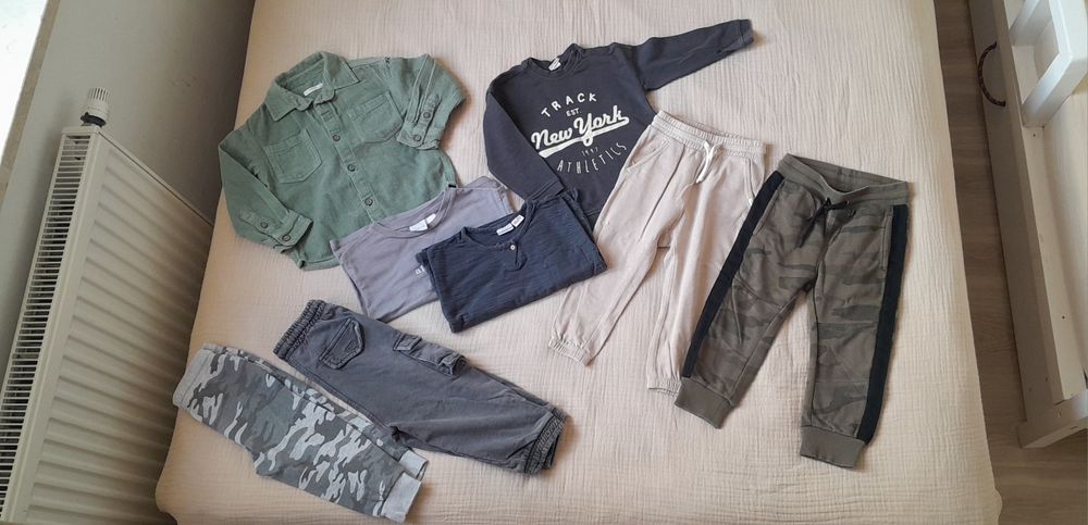 Jesienna paka dresy joggery bluza bluzki H&M Zara Reserved 92