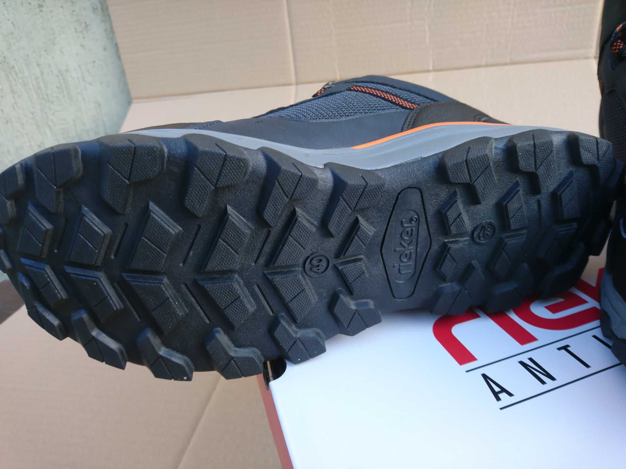 Rieker 40 26cm buty trekingowe górskie Niemieckie turystyczne zimowe