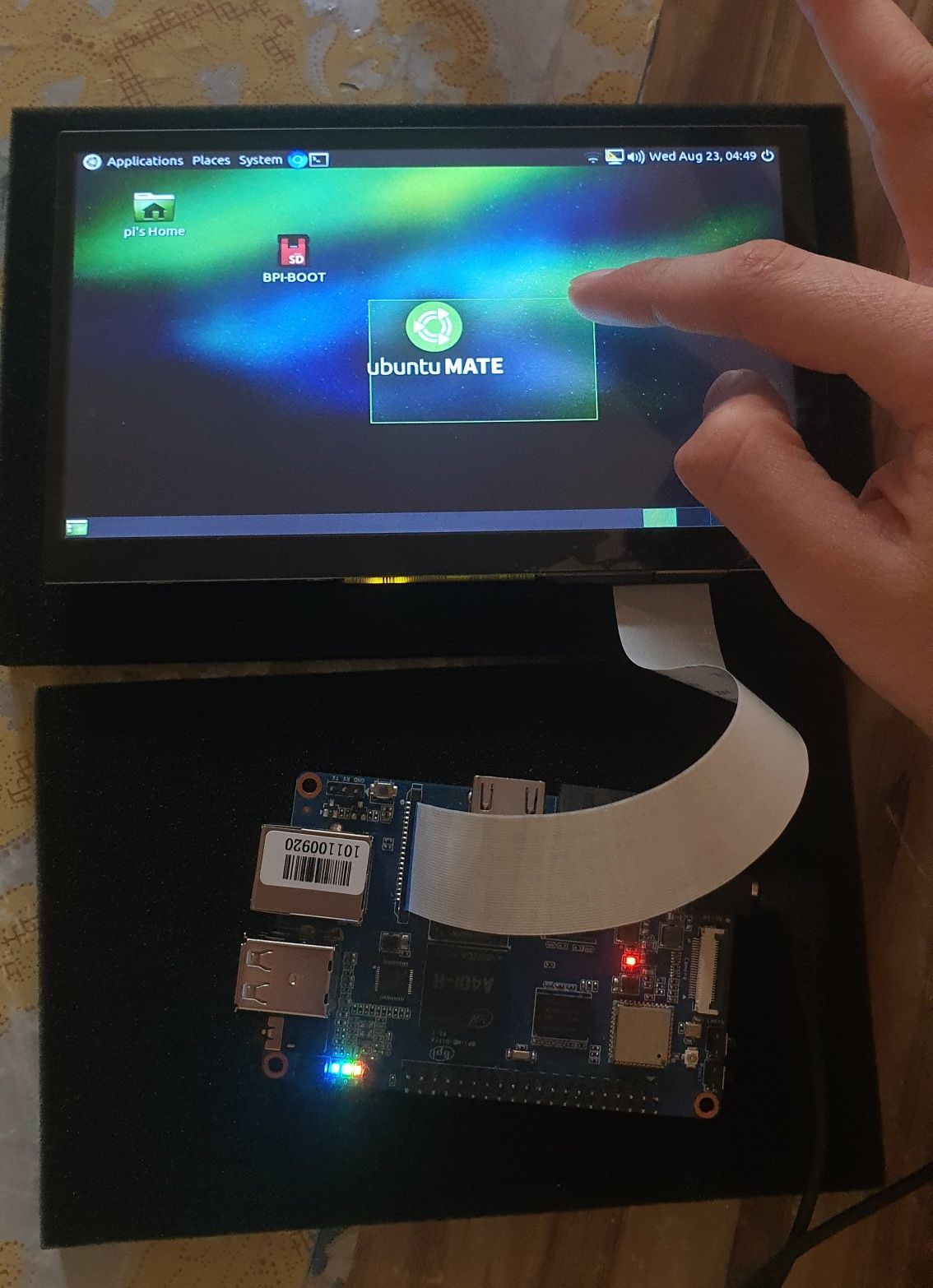 Banana Pi M2 Ultra + LCD 7" Original