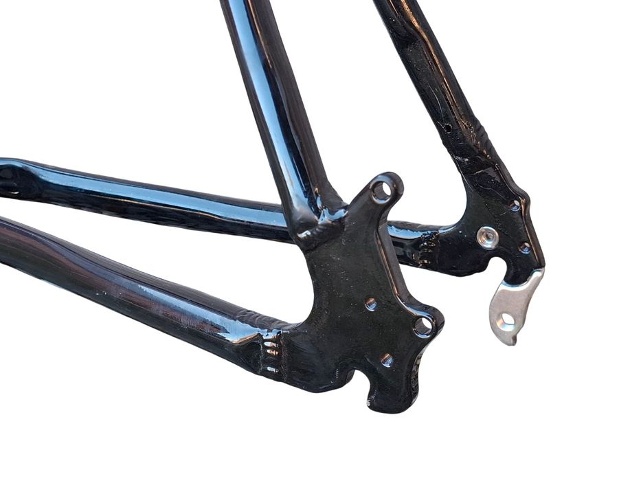 Nowa Rama Rowerowa Corratec Coal Red MTB 55cm + Hak V-Brake Disc 26"