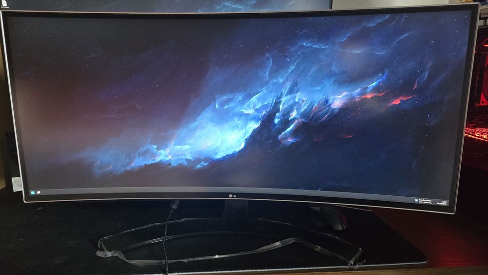 Monitor LG 34" ultrawide curvo 34uc88