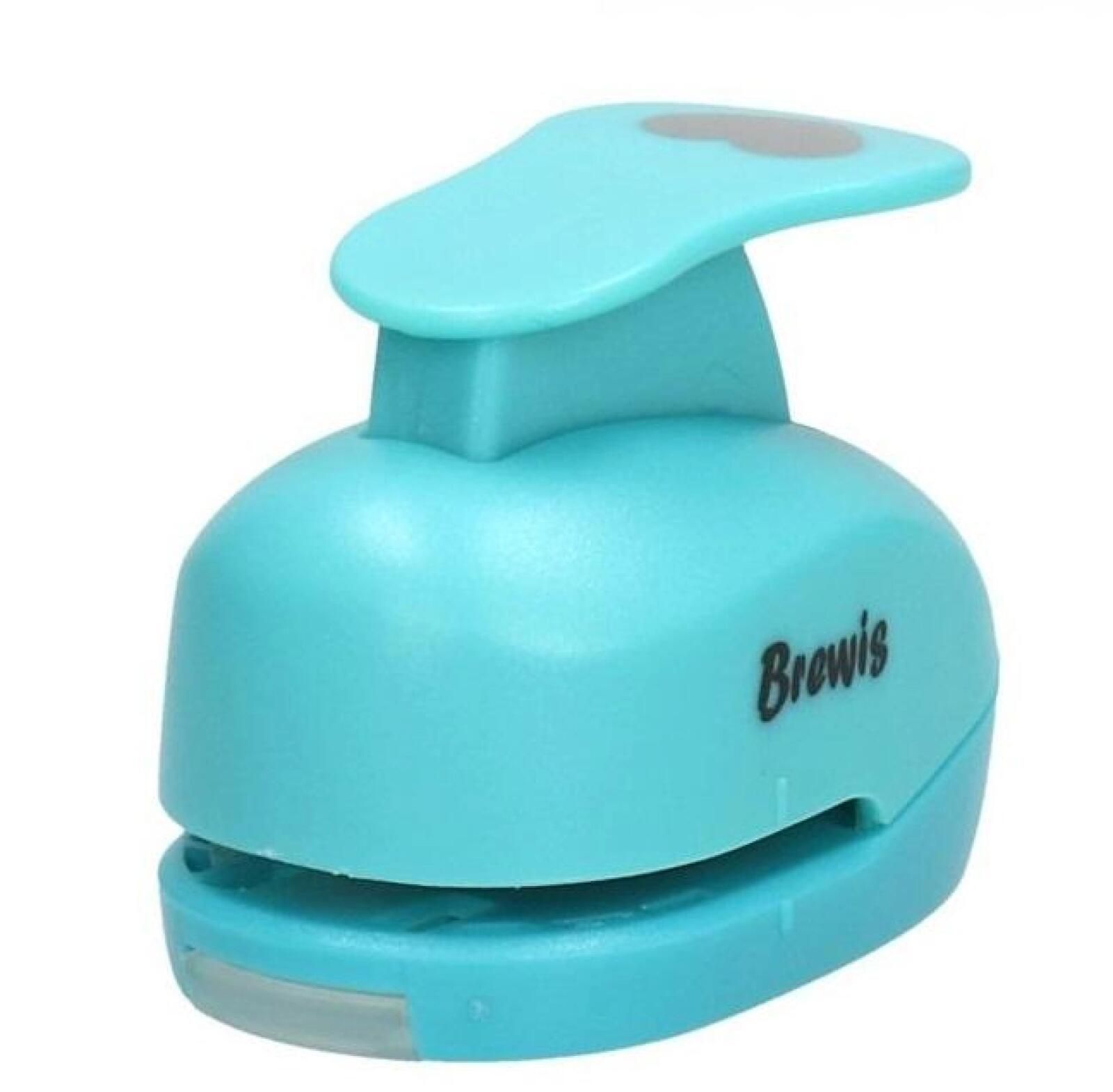 Dziurkacz ozdobny - Serce 3,8cm Mix Brewis blister,102x158 mm