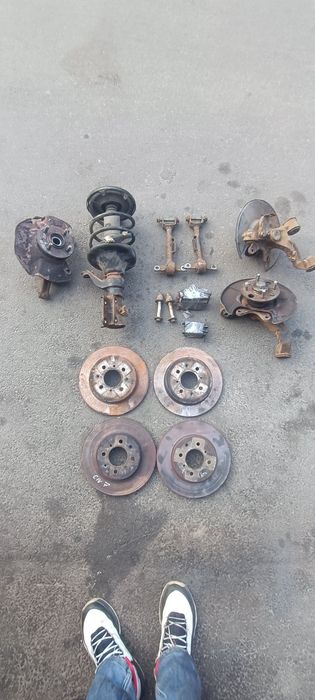 Ступиця, амортизатор, ходовая honda civic 7