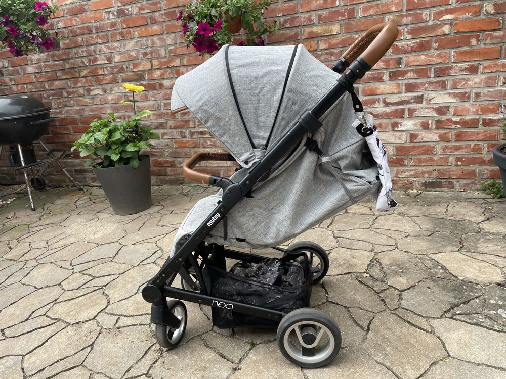 Mutsy nexo gray torba folia p/deszczowa