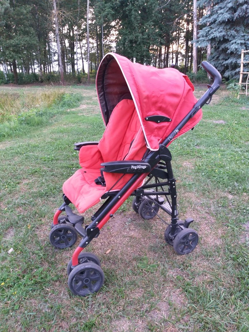 Wózek spacerowy Peg Perego PlikoP3 spacerówka wózek dziecięcy laska