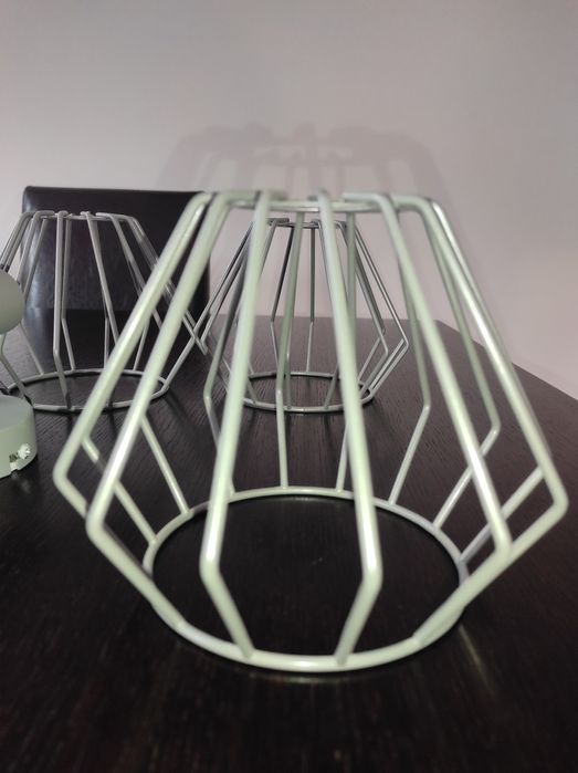 Kinkiety, abażury na żyrandol