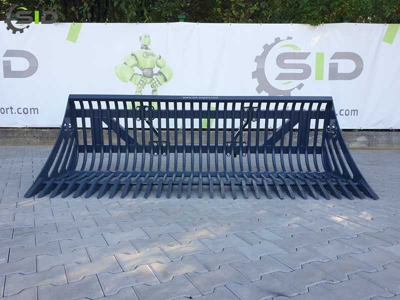 Łyżka ażurowa do przesiewania kamieni 1070 mm moduł 50 mm SID