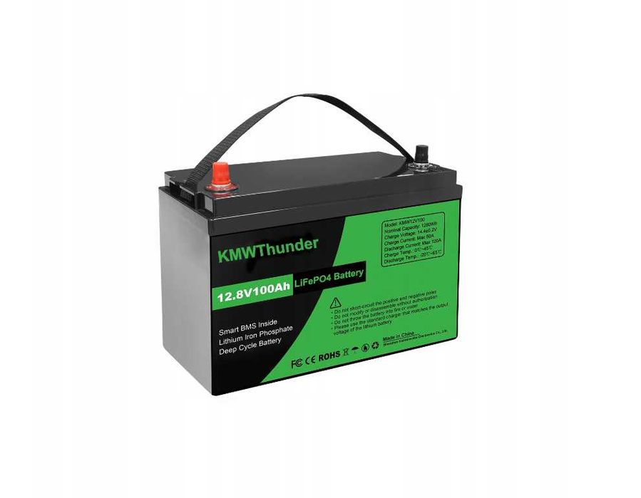Акумулятор LiFePO4 12.8V/100Ah 1280W літій залізо фосфат