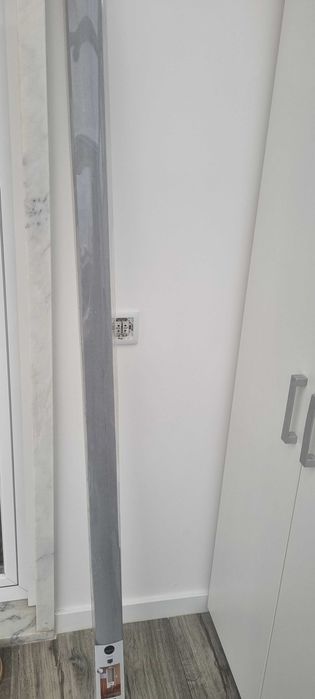 Cortinado de correr em cinza