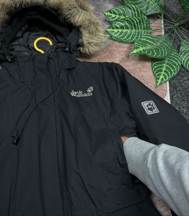 Куртка Jack Wolfskin женская пуховик зимний до -15 размер С-М