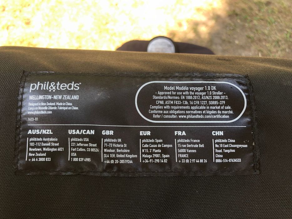 Wóżek bliźniaczy Phil&Teds Voyager