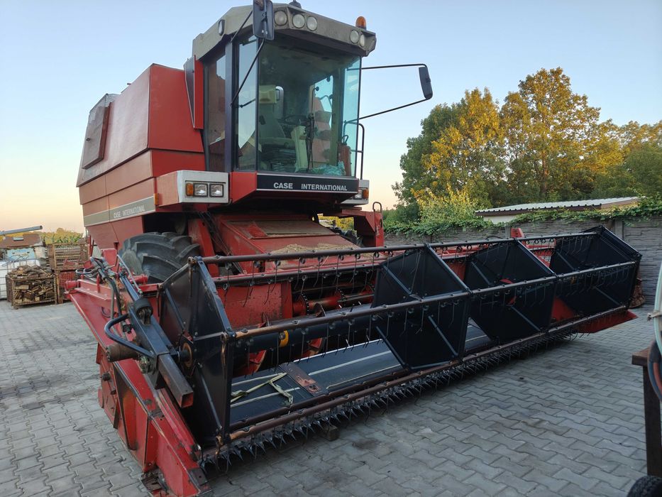 Kombajn zbożowy Case Internatiolan 8400/Massey Ferguson 40