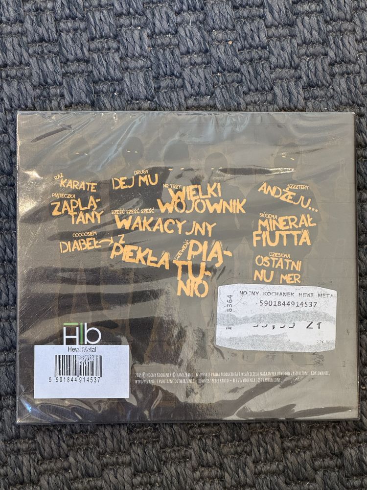 Nocny kochanek hewi metal cd pierwsze wydanie