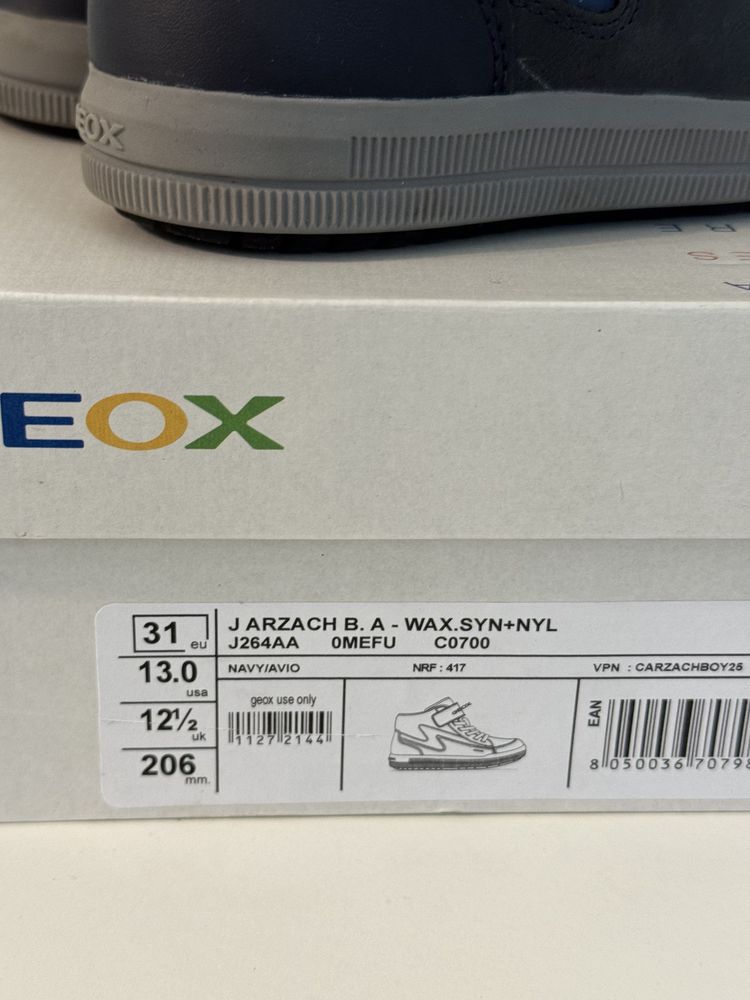 Продам дитячі черевики Geox 31