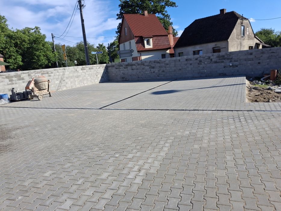 Wolny termin!!! Wykonujemy płyty fundamentowe, polbruk,granit