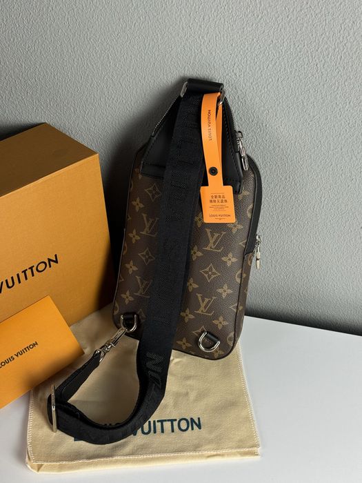 Чоловіча сумка Louis Vuitton мужская сумка слинг барсетка авеню