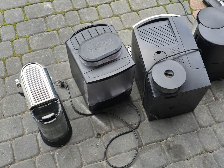 Ekspresy do kawy Krups Melitta Delonghi Uszkodzone Niekompletne