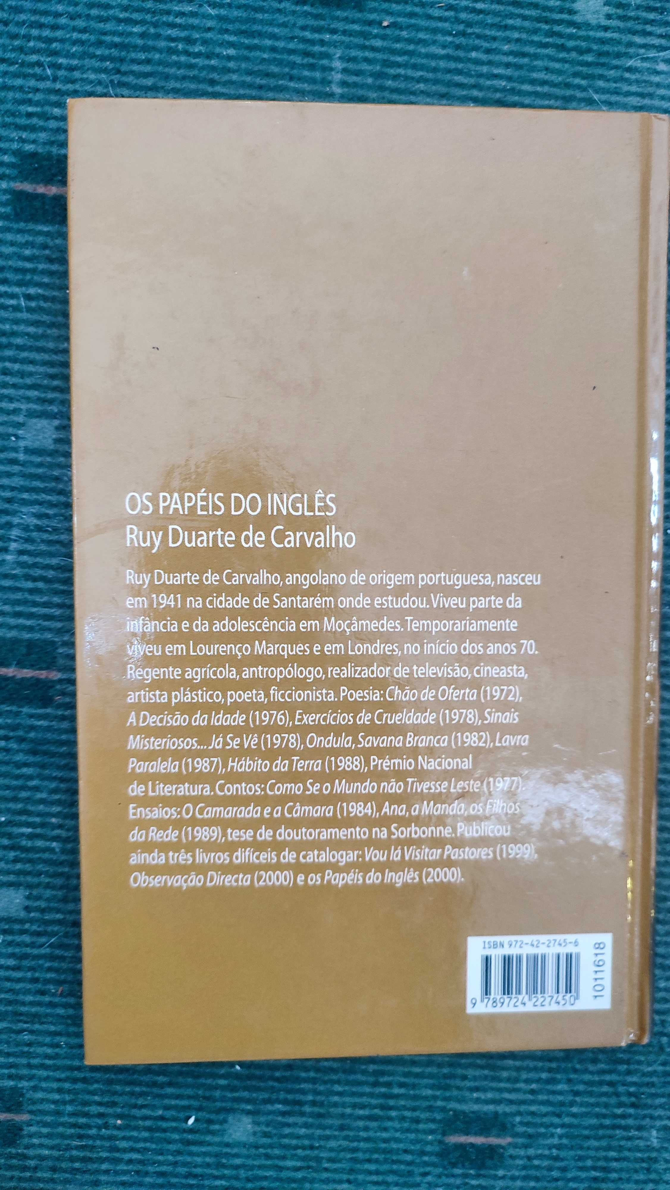 Os papéis do Inglês - Ruy Duarte de Carvalho