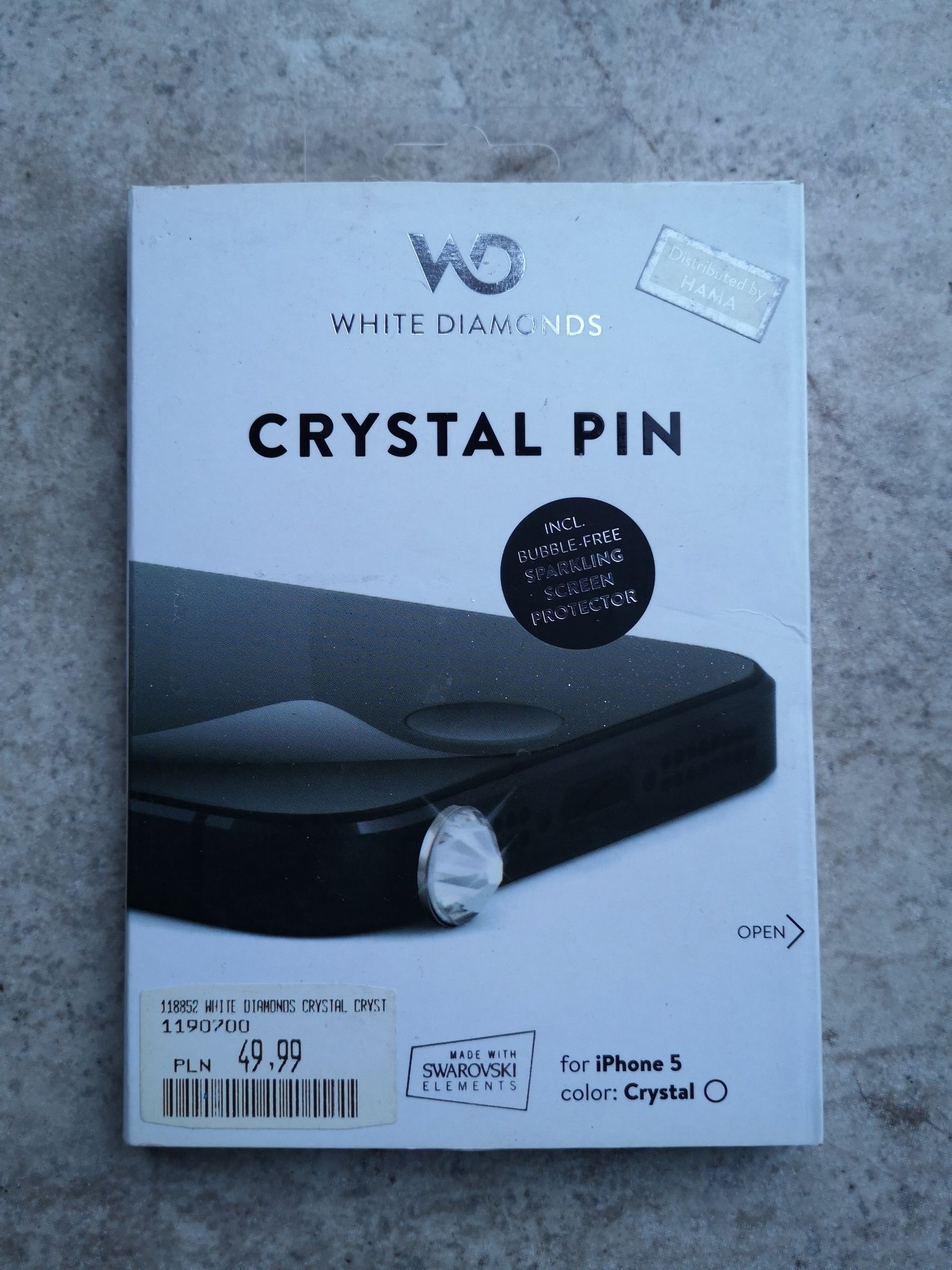 Crystal pin do iPhone 5