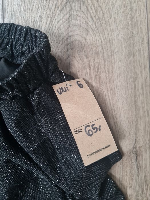 Brokatowa spódniczka nowa sylwester rozmiar uniwersalny