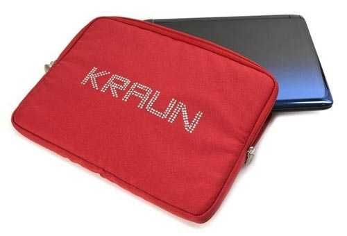 Neoprenowe etui KRAUN do laptopa 15-16 kolor: czerwony