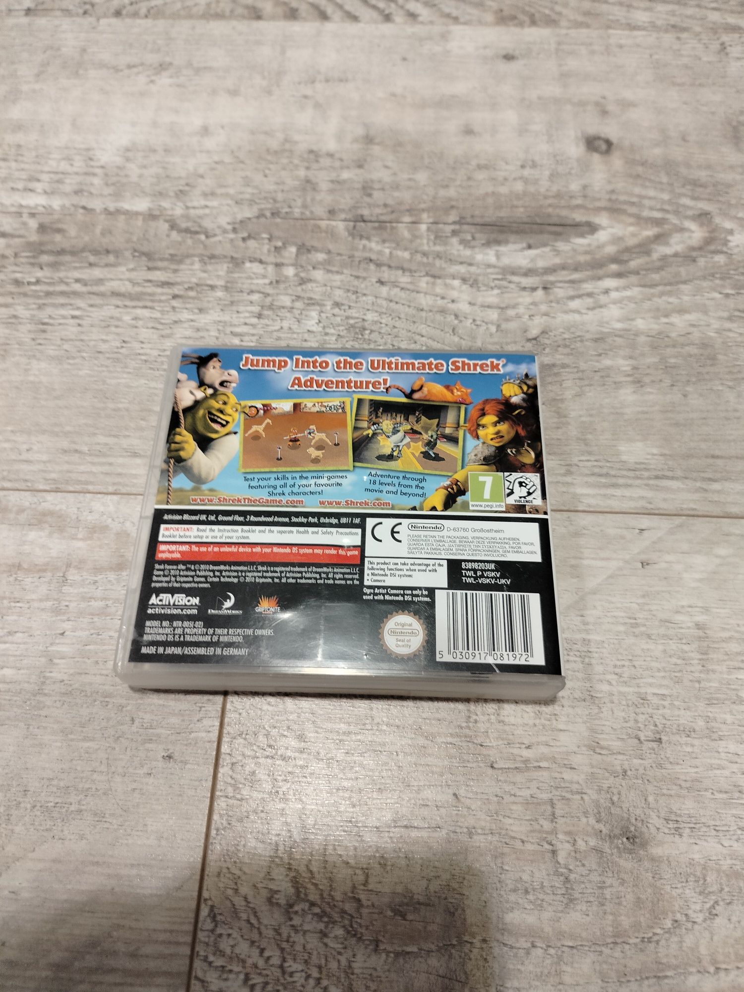 Gra Shrek forever after ds
