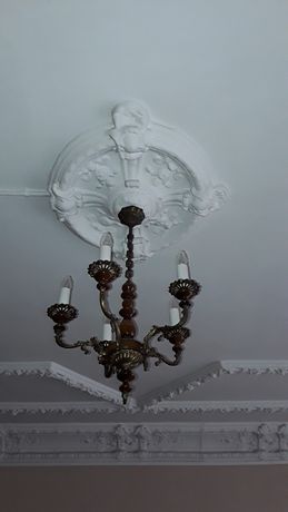 Żyrandol  lampa wisząca PRL Vintage