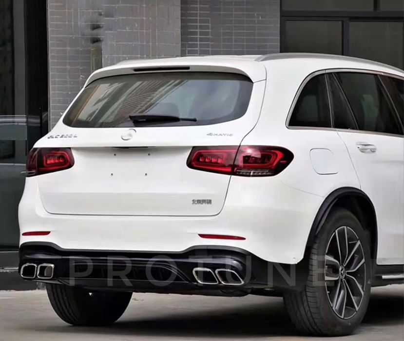 Диффузор GLC63 x253 Coupe w253 c253 AMG Mercedes накладка