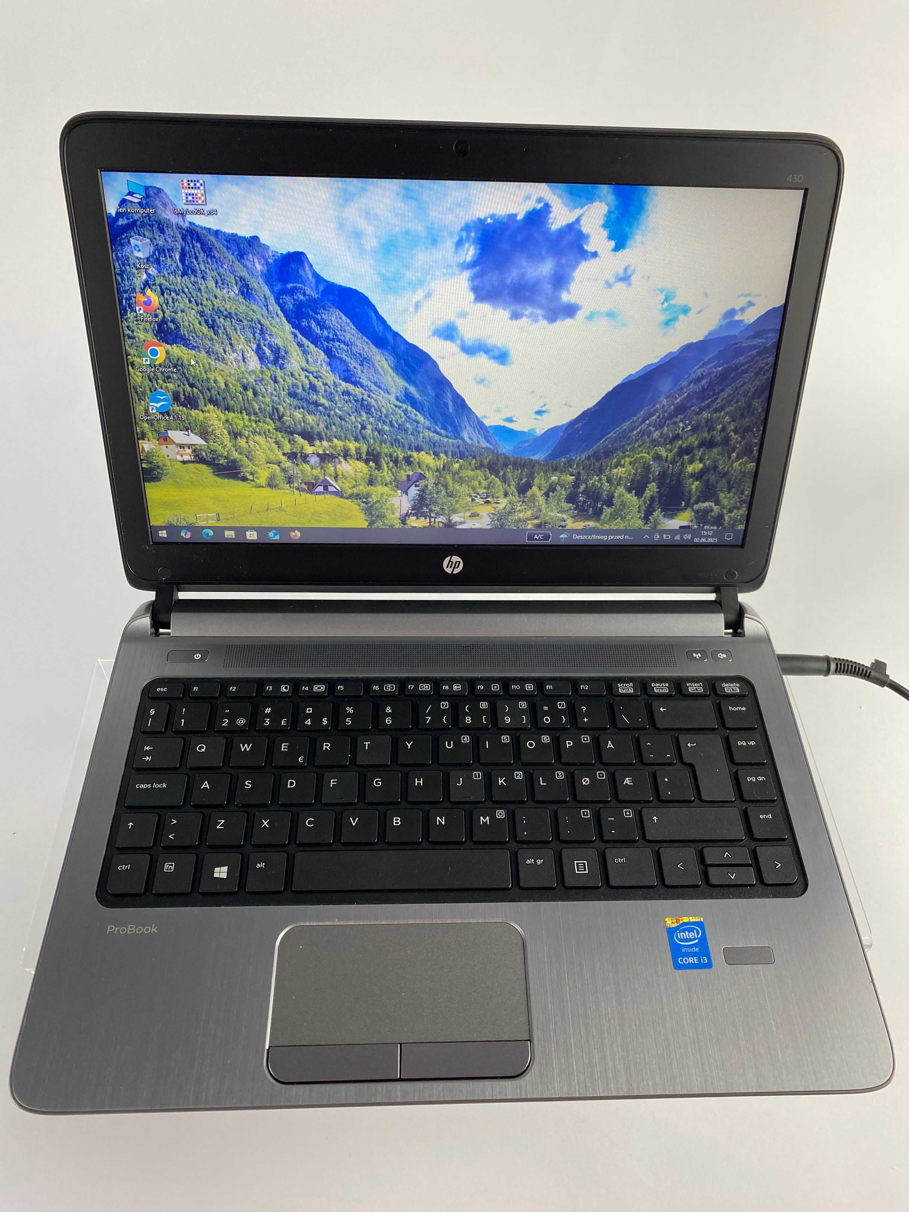 Laptop HP ProBook 430 G2 13,3" Intel Core i3 4 GB / 128 GB SSD W10 Pro