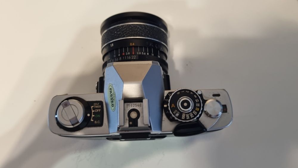 Minolta xg9+obiektyw Chinon 28mm f2.8 - CZYTAJ OPIS !