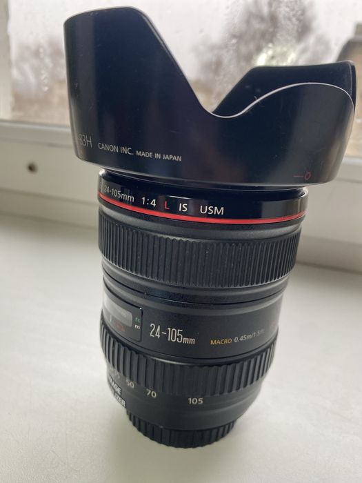 Продам обєктив Canon EF 24-105mm f/4 IS USM