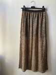 Spódniczka długa maxi panterka H&M
