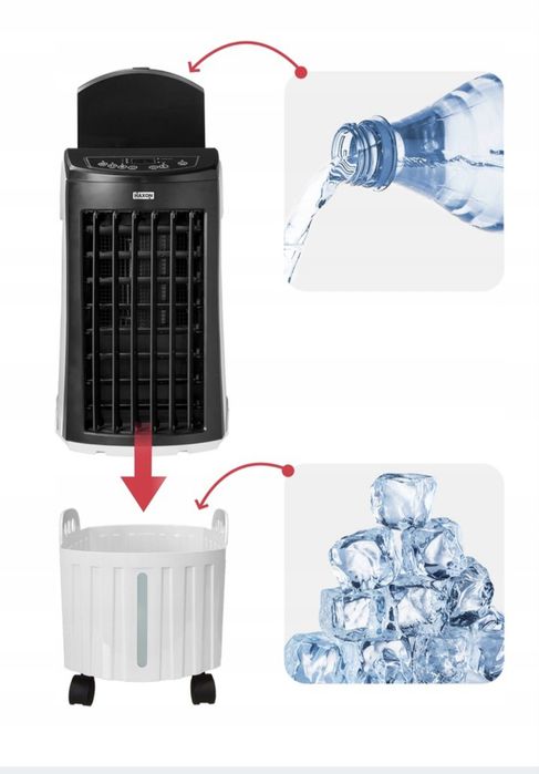 KLIMATYZATOR  Wodny Przenośny