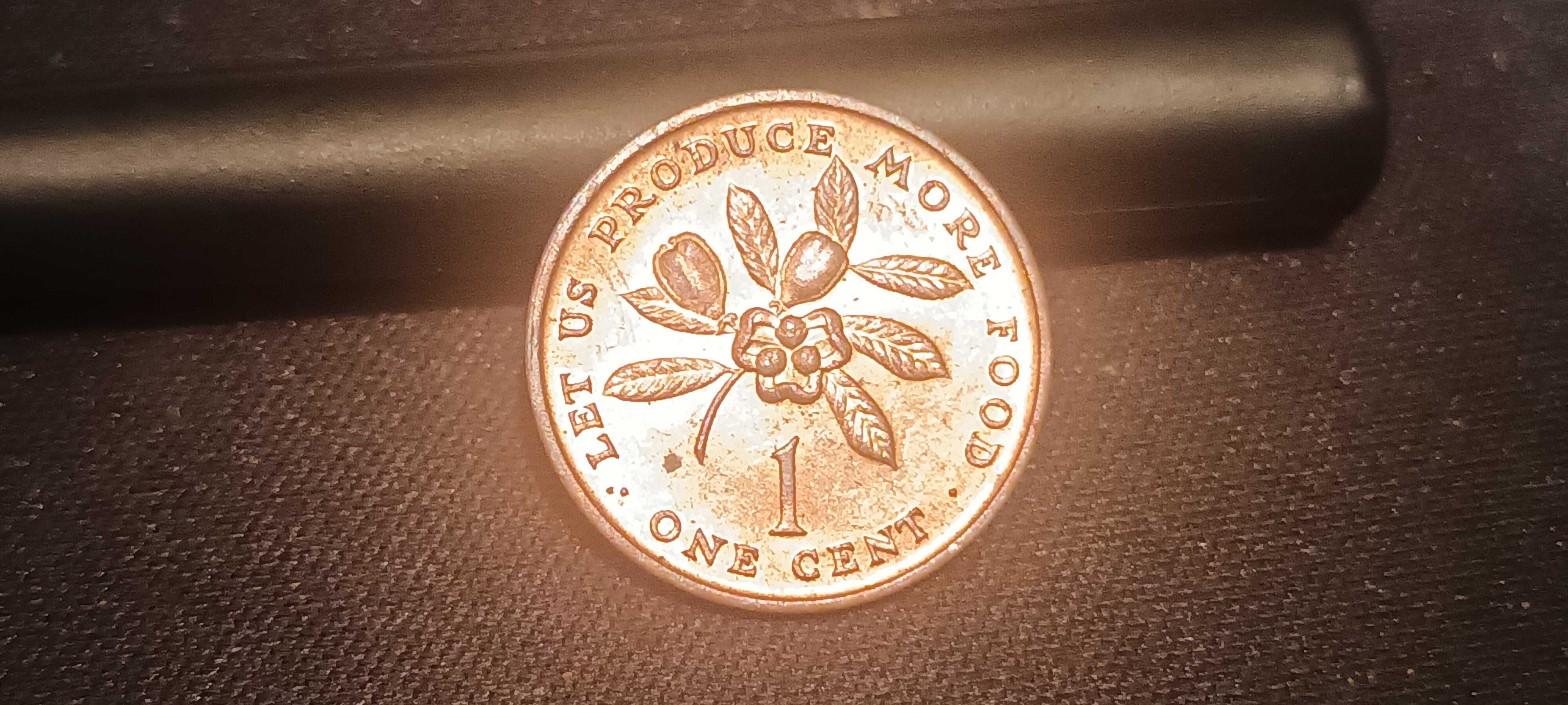 Jamajka 1 cent, 1973 FAO,Menniczy połysk