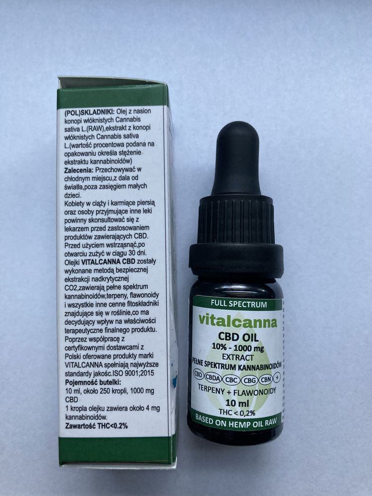 OLEJEK CBD vitalcanna full 10%