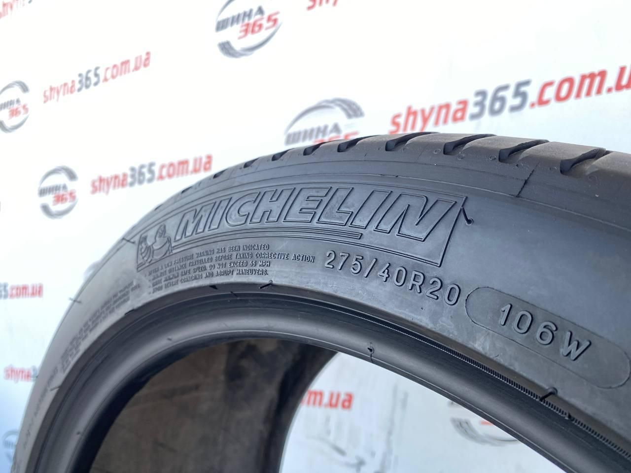 275/40 r20 michelin latitude sport 3 run flat 4mm шини бу
