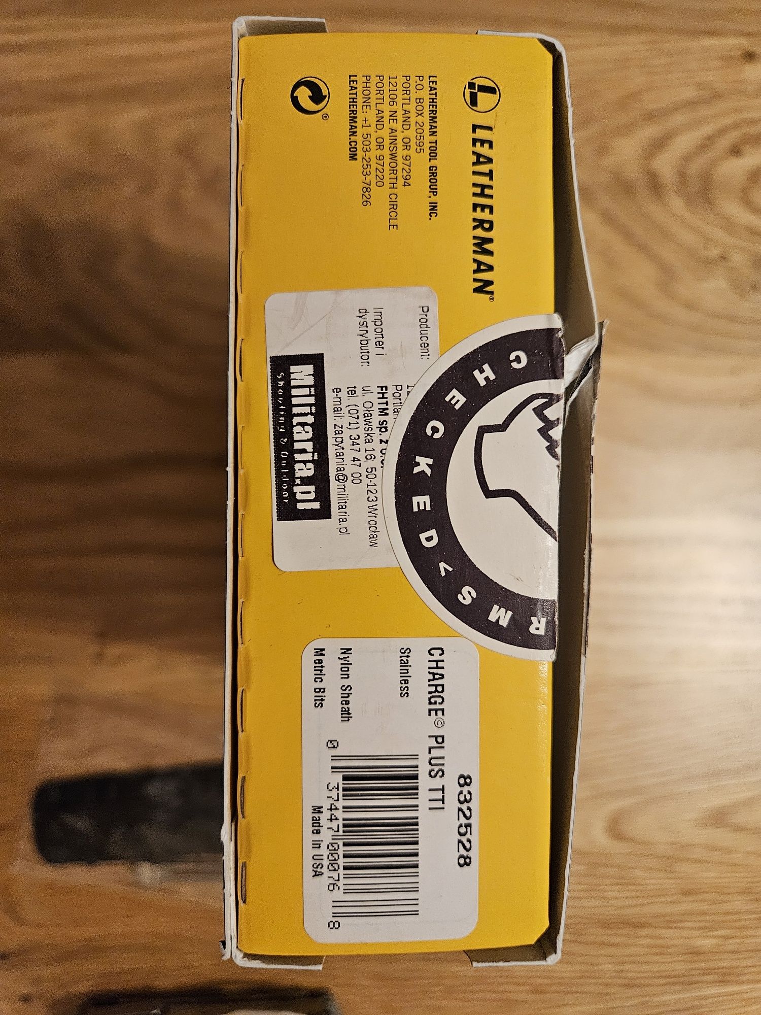 Multitool Leatherman Charge TTi Plus z Etui i Bity Warszawa NOWY