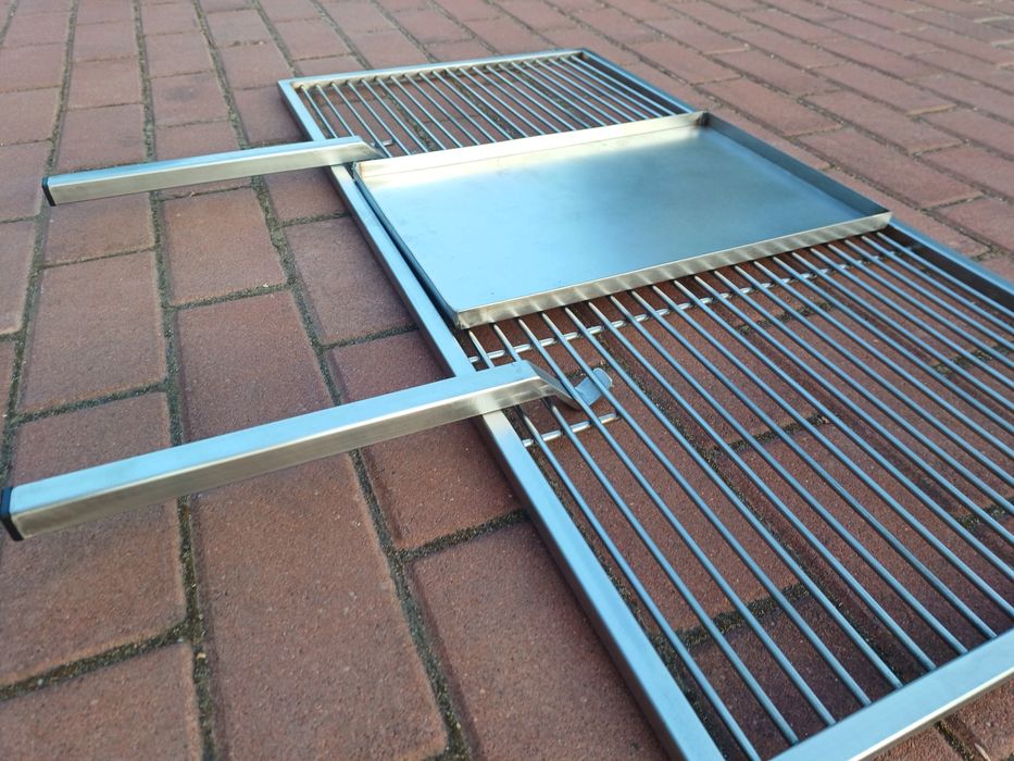 Ruszt do grilla na wymiar ramka profil 15x15mm kwasowka 304L