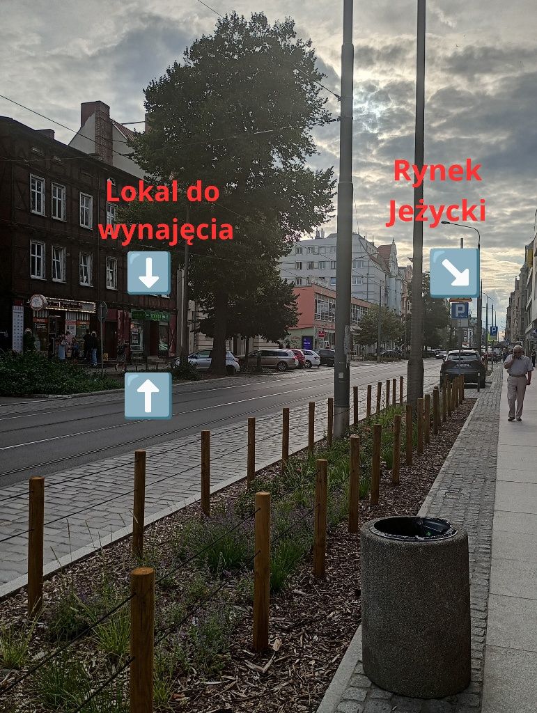 Lokal użytkowy 90 m² – Dąbrowskiego 26, Poznań