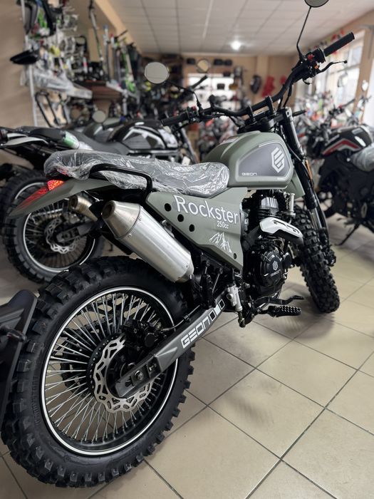 Мотоцикл GEON Rockster, 250,Off-Road Доставка.
