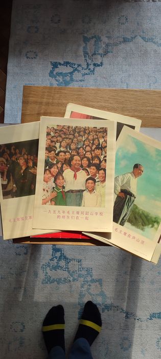 Plakaty z czasu rewolucji kulturalnej - oryginalne, Chiny, rok wydania