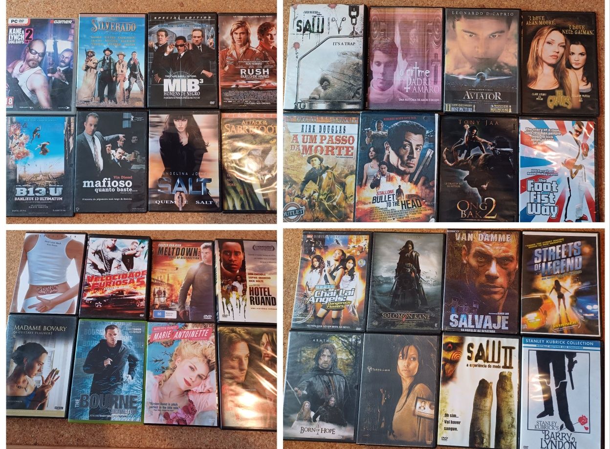 filmes / DVD s, 40 diferentes, bom estado, vendo lote ou unidade