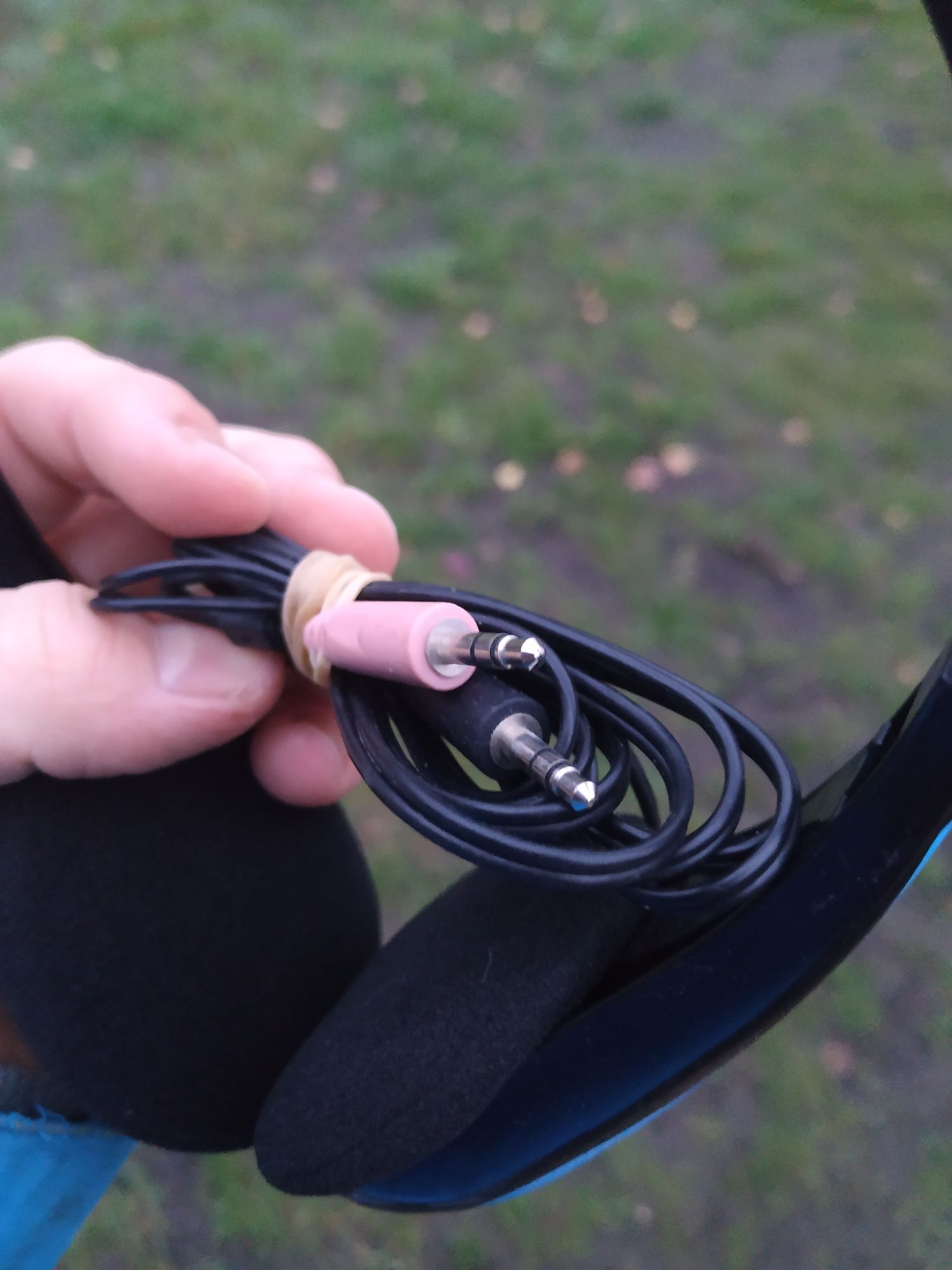 Słuchawki z mikrofonem tracker