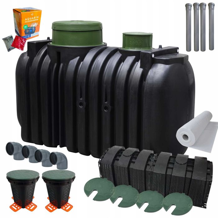 Oczyszczalnia Ścieków Przydomowa Różne pojemności Zestawy MarsePlast