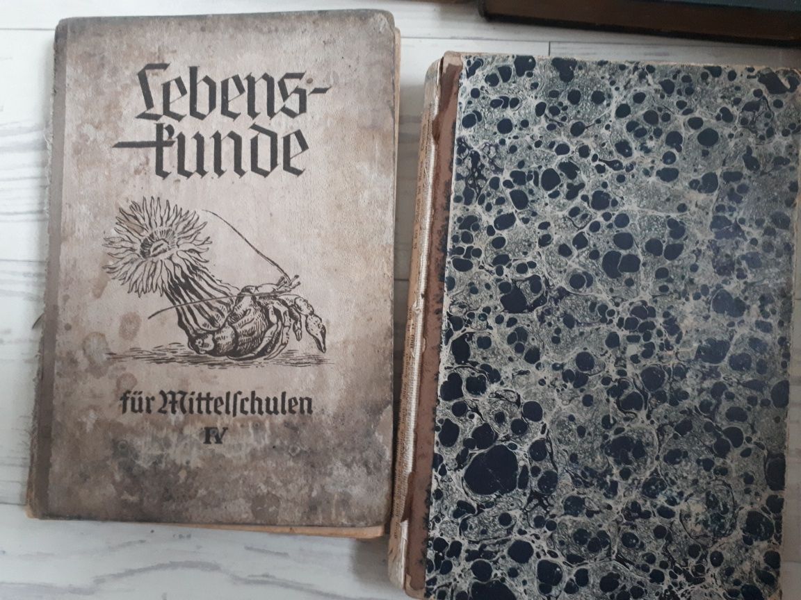 Bardzo Stare Niemieckie książki