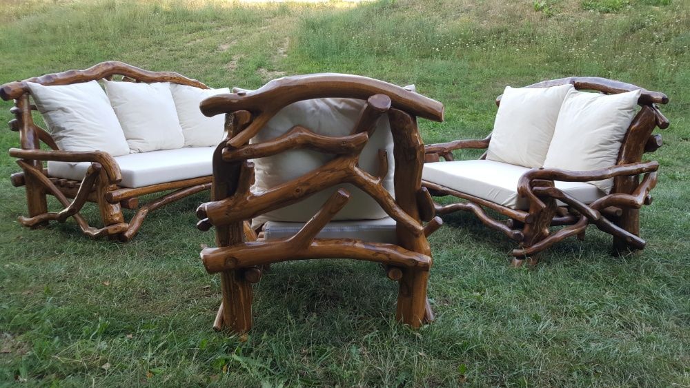 Meble tarasowe, rustykalne, meble eko, rękodzieło, meble z palet