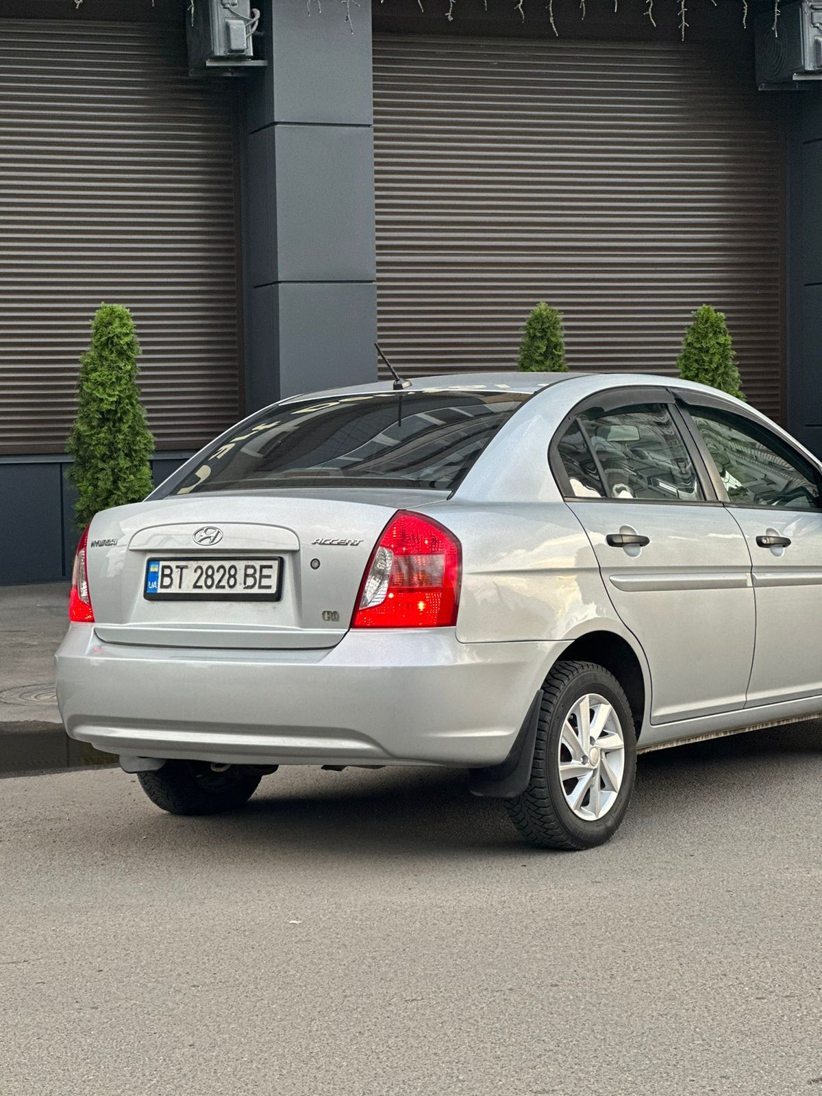Hyundai Accent не крашеный! turbo diesel