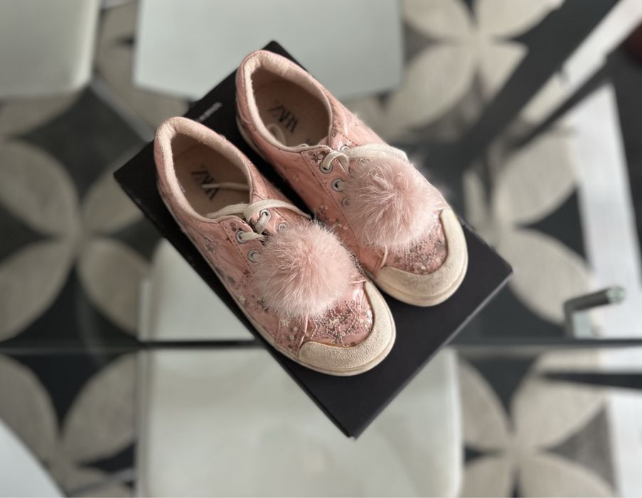 Ténis de Menina da Zara. Tamanho 34